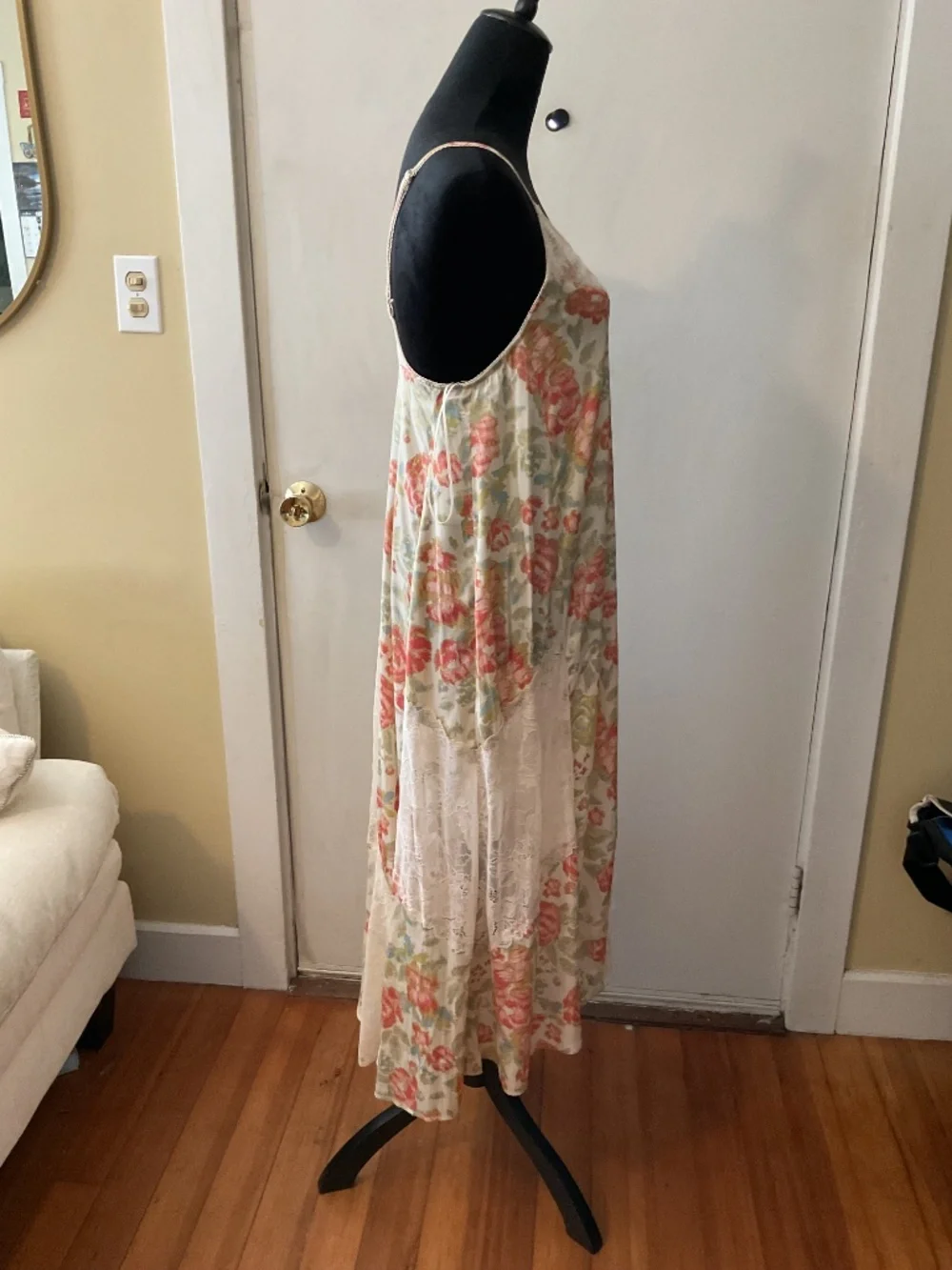 Free People Intimately Floral Lace Slip Dress XS